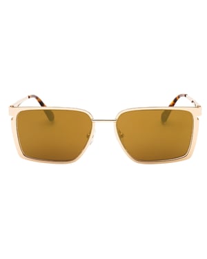 Off-white Yoder Gold Mirrored Sunglasses