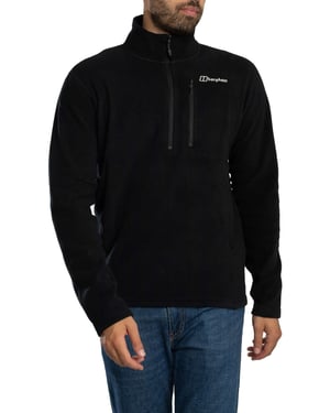 Berghaus Prism Micro Half Zip Polartec Fleece, Zwart