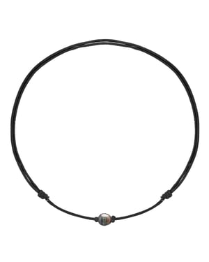 Necklace Genuine Tahitian Pearl Circled 10-11 mm — 50 cm — Men