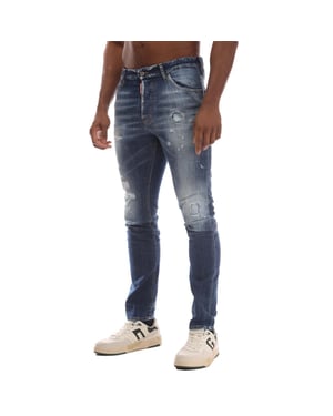 Herr DSquared2 Cool Guy Skinny-Fit Jeans i Blå