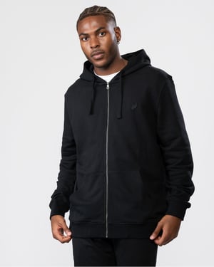 Lyle & Scott Tonal Eagle Mens Full-Zip Hoodie