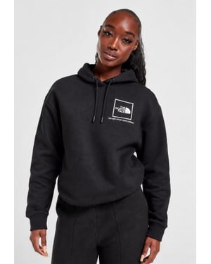 The North Face Womens Back New Fine Box Hoodie in Black