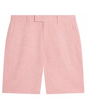 Ted Baker Kenleys Stretch Linen Light Pink Short