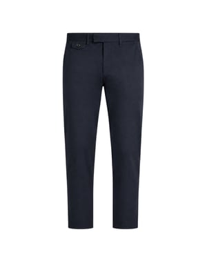 Ted Baker Genay Slim Fit Smart Navy Broek
