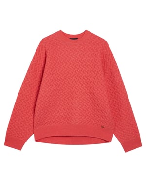 Ted Baker Wmk Morlea Horizontal Cable Relaxed Fit
