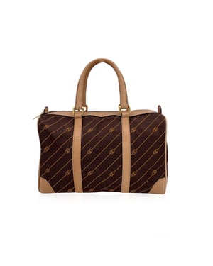 Gucci Vintage stoffen handtas Boston