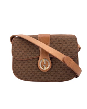 Gucci Vintage stoffen schoudertas Micro GG