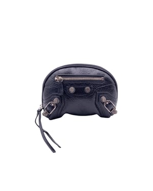 Balenciaga leren clutch Le Cagole