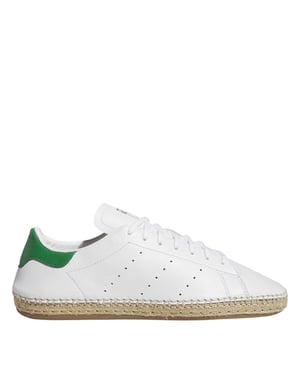 Men's adidas Originals Clot Stan Smith Canvas Low Top Sneakers in ftwr white