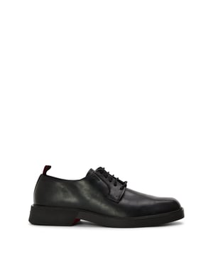 Men's Hugo Derby Lace up Shoes in Black
