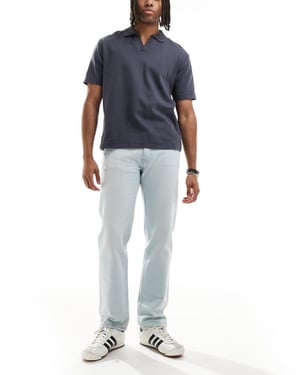 Calvin Klein Jeans standard rak jeans i solblekt tvätt