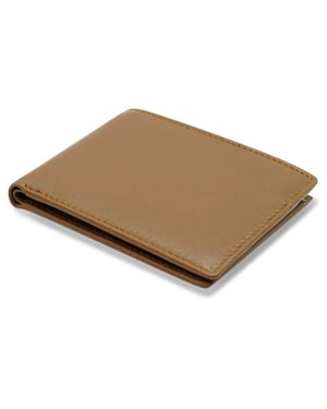 Barneys Originals Faux Leather Tan Wallet
