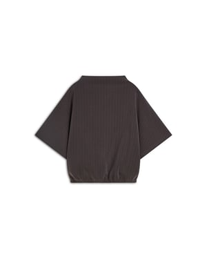 Summum Sleevles top pinstripe scuba t-shirts 3s5363-30716