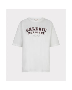 Esqualo T-shirt f26-05536 offwhite/merlot