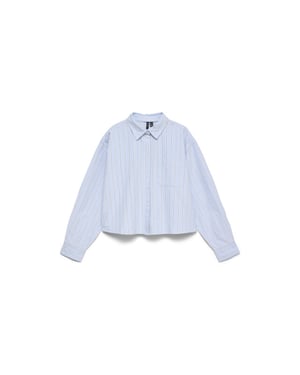 Vero Moda Vmaria ls short boxy shirt wvn noos