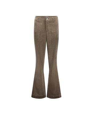 Geisha pants velour 61548-10 745