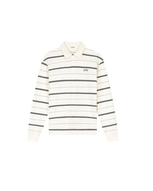 Olaf Striped signature polos m260115