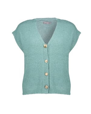 Geisha knitted gilet with buttons 64584-14 602