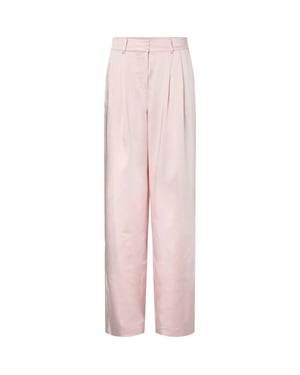 YAS Vima hw satin pants show ballerina