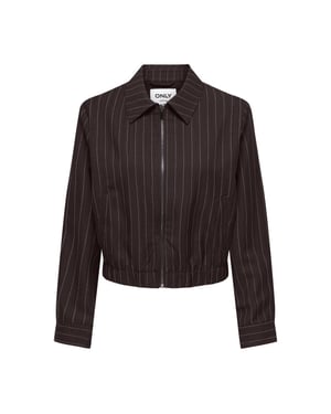 Only Onlaline l/s pinstripe bomber jacke
