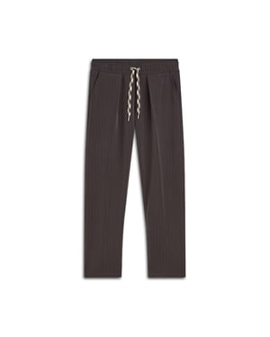Summum Tapered pants pinstripe scuba pantalons 4s2854-30716
