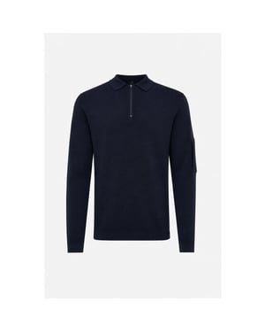 Genti Polo zip long