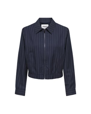 Only Onlaline l/s pinstripe bomber jacke
