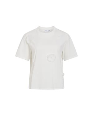 Vila Vivarzima flower o-neck s/s t-shirt