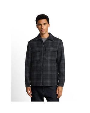 Tom Tailor Wool optic overshirt