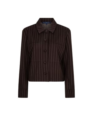 Red Button Rb jacket punta pinstripe
