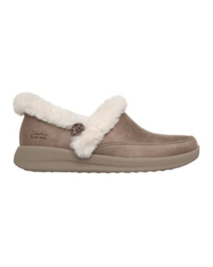 Skechers 168114 tpe-taupe performtex-faux fur