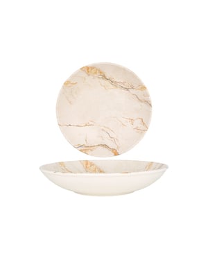 Bonna Diepbord granix porselein 25 cm (1300cc) set van 6