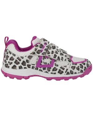 Brabo force leopard/pink hockeyschoenen veld meisjes -