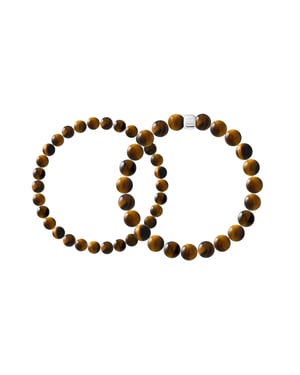 Set of 2 PROTECTION Bracelets (to be worn together or separately) PROTECTION - Tiger Eye
