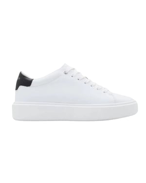Ted Baker Lorieee Smooth Leather White Trainers