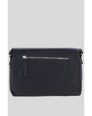 Real Leather Laptop Messenger Bag
