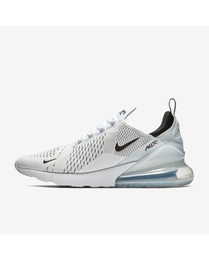 Nike Air Max 270 Trainers White/White/Black