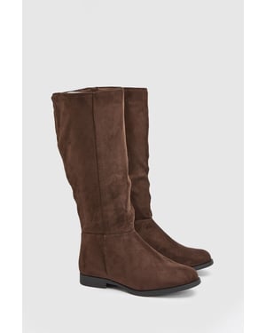 Karla Knee High Flat Boots