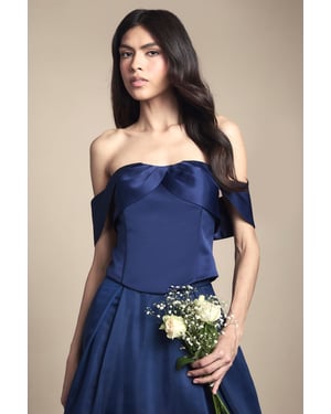 Premium Satin Bridesmaid Top