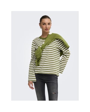 Only Onlluna happy gestreepte longsleeve