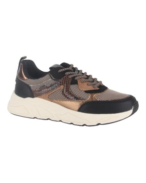 Posh by Poelman Sneakers kiki 09 /grijs / bruin / beige