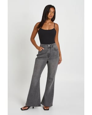 The Petite High Waist Flare Jean