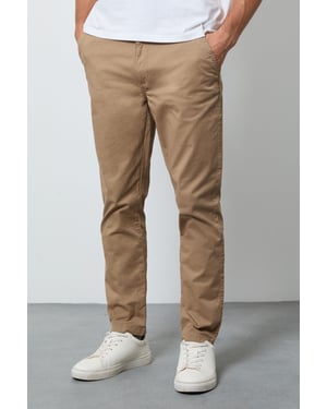 Stone Premium Slim Fit Chino Trousers