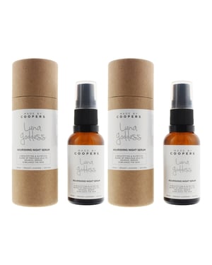 Made By Coopers Luna Goddess Nourishing Night Serum 30ml All Skin Types x 2