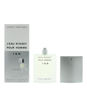 Issey Miyake L'Eau d'Issey Pour Homme IGO EDT 80ml Bottle & 20ml Cap To Go