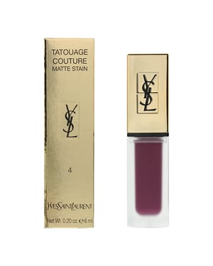 Yves Saint Laurent Tatouage Couture N4 Purple Identity Liquid Lipstick 6ml