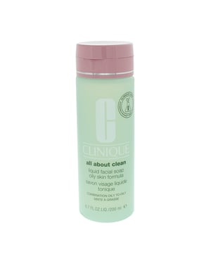Clinique All About Clean Combination Oily To Oily Liquid Facial Soap 200ml
