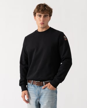 Long Sleeve Sweatshirt in Black