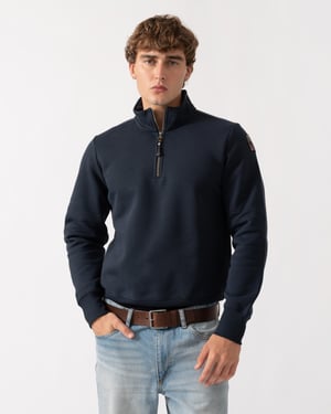 Long Sleeve Sweatshirt in Navy