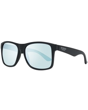 Guess GF0203 02X zwart blauw gespiegelde zonnebril